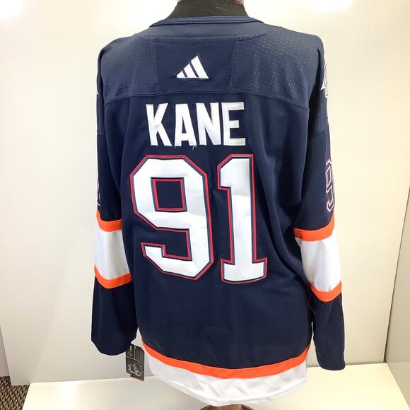 NEW Adidas Evander Kane Edmonton Oilers Reverse Retro 2.0 Jersey Sz 54 EDM 2001 - Picture 2 of 12